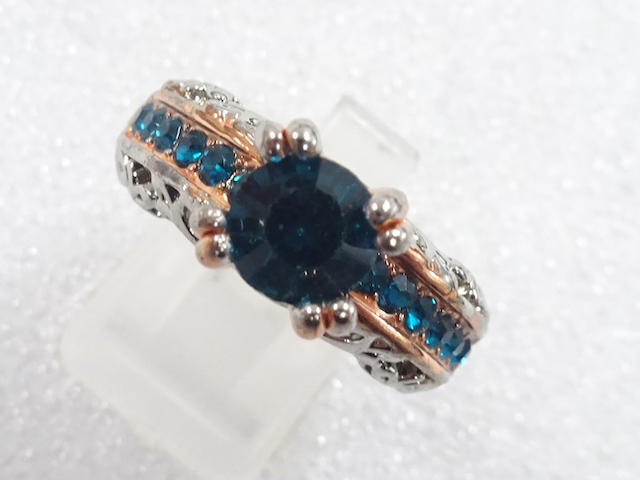 COLORED STONE FASHION RING / JP SIZE 15